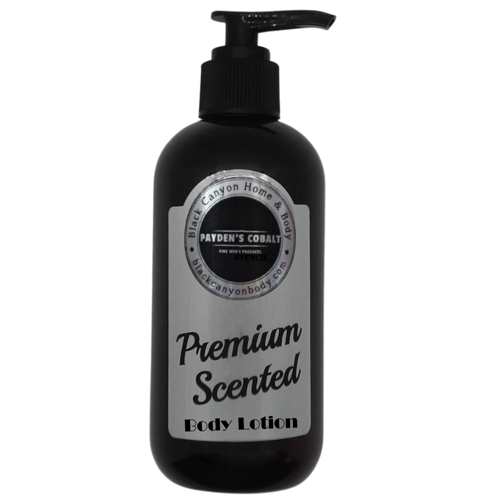 Payden's Cobalt Cedarwood Whiskey For Men Scented Luxury Body Lotion With Lanolin and Jojoba Oil