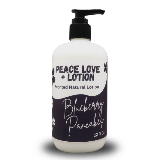 Peace Love + Lotion Blueberry Pancakes Scented Natural Body Lotion