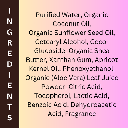 Peace Love + Lotion Black Vanilla & Vetiver Scented Natural Body Lotion