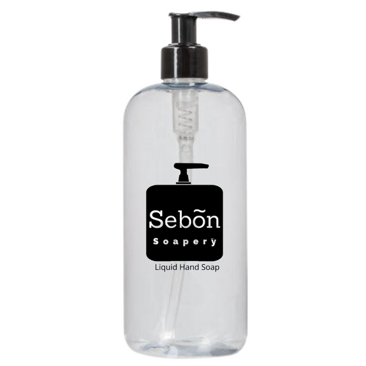 Zesty Lemon Scented Liquid Hand Soap