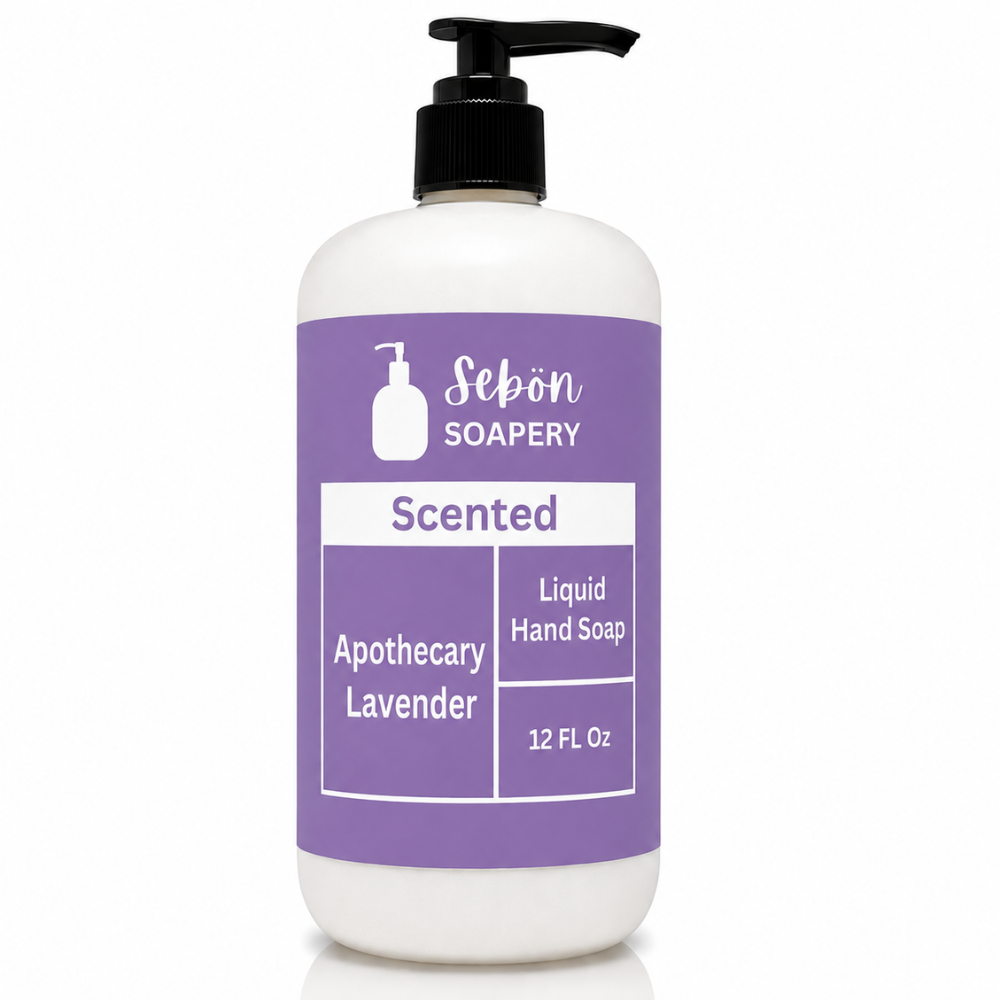 Apothecary Lavender Scented Liquid Hand Soap