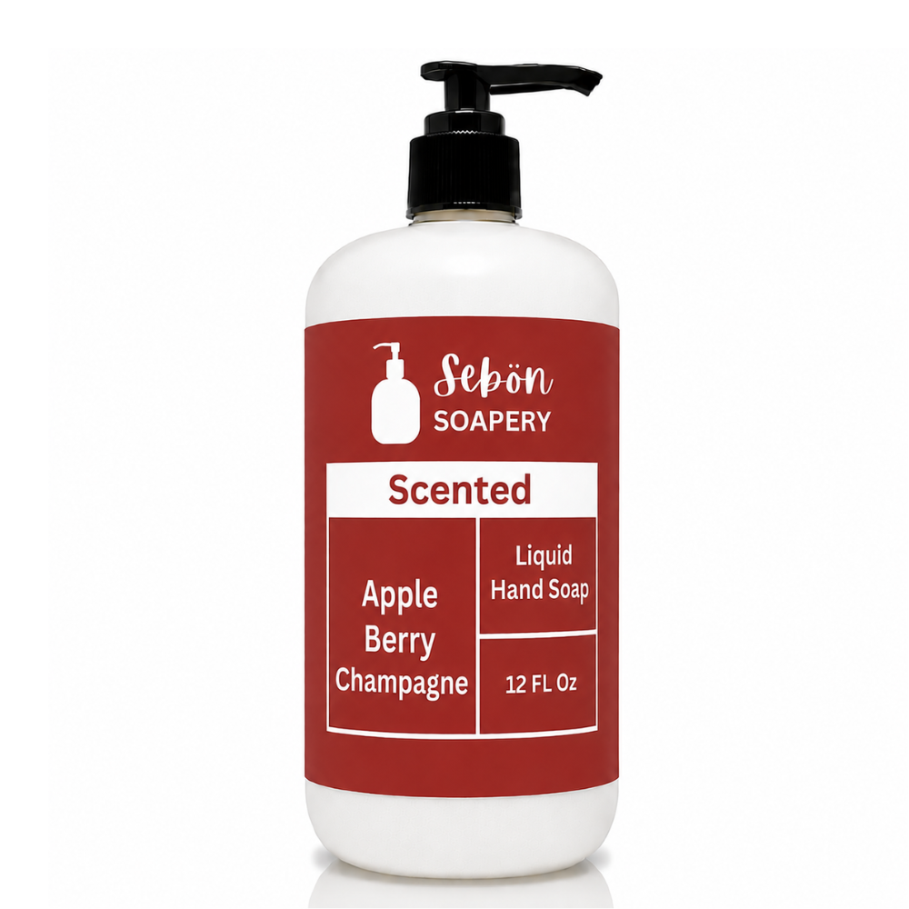 Apple Berry Champagne Scented Liquid Hand Soap