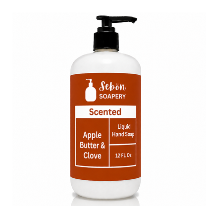 Apple Butter & Clove Scented Liquid Hand Soap