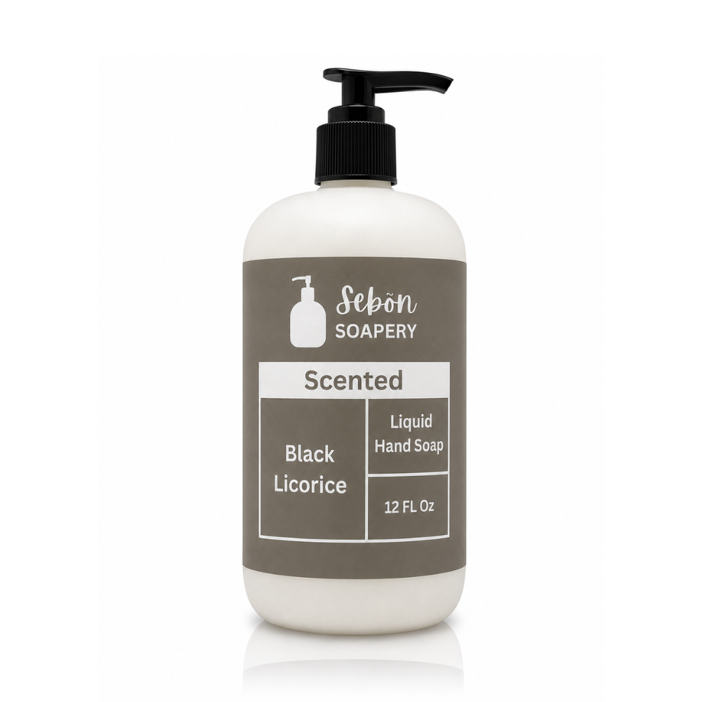 Black Licorice Scented Liquid Hand Soap