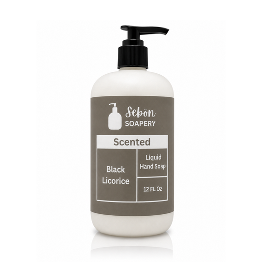 Black Licorice Scented Liquid Hand Soap