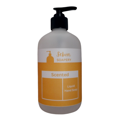 Caramel Coffee Scented Liquid Hand Soap
