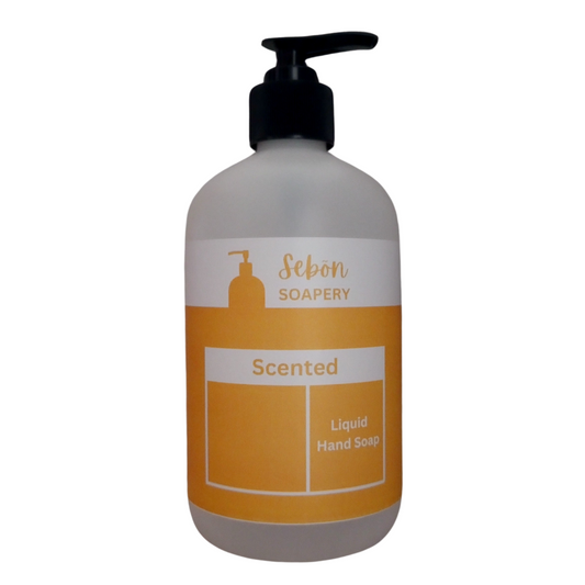 Sebon Soapery Bergamot Jasmine & Patchouli Scented Liquid Hand Soap