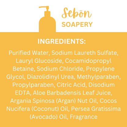 Sebon Soapery Apples & Eucalyptus Scented Liquid Hand Soap
