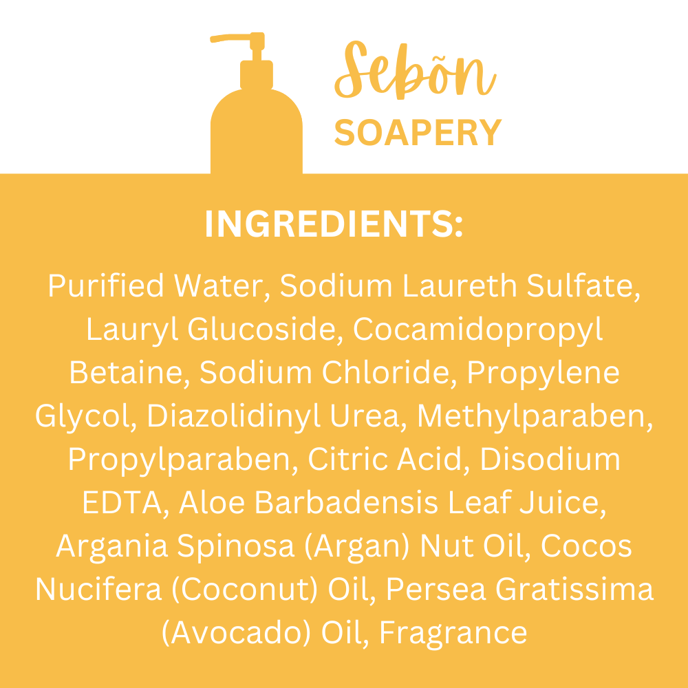 Sebon Soapery Apple & Blackberry Rose Scented Liquid Hand Soap