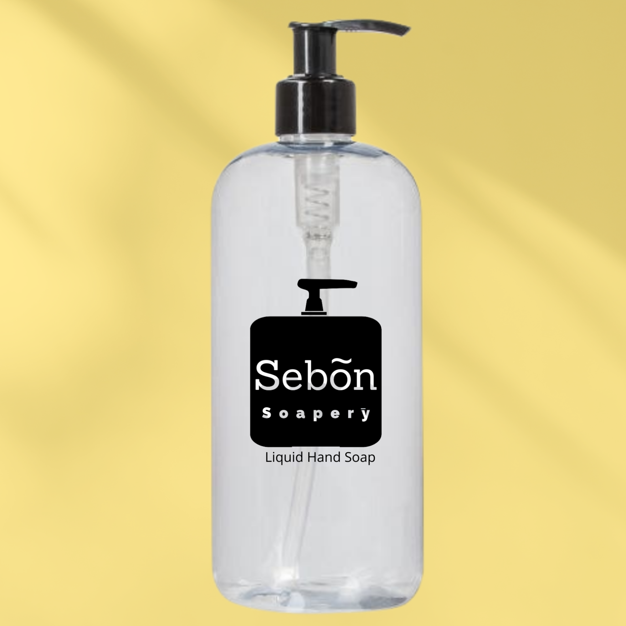Sebon Vanilla & Sugared Apricot Scented Liquid Hand Soap with Olive Oil