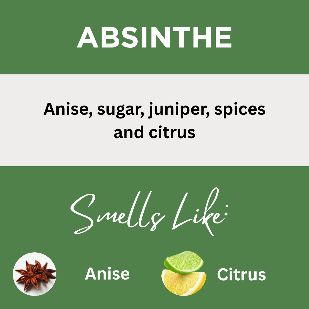 Absinthe Scented Reed Diffuser Oil Refill