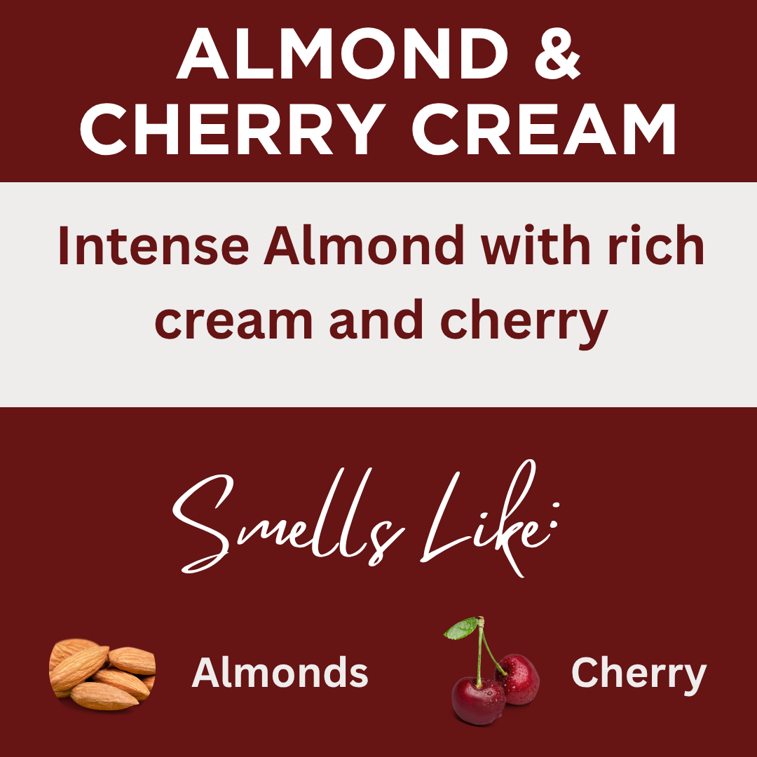 Almond & Cherry Cream Scented Body Wash