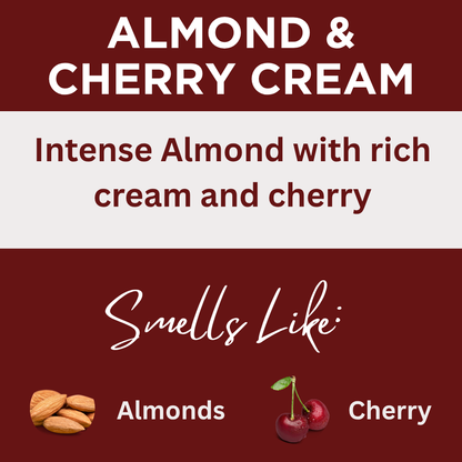 Almond & Cherry Cream Scented Goat Milk Body Wash