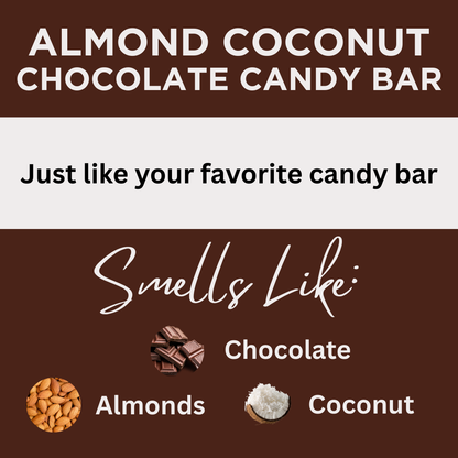Almond Coconut Chocolate Candy Bar Scented Natural Massage Oil