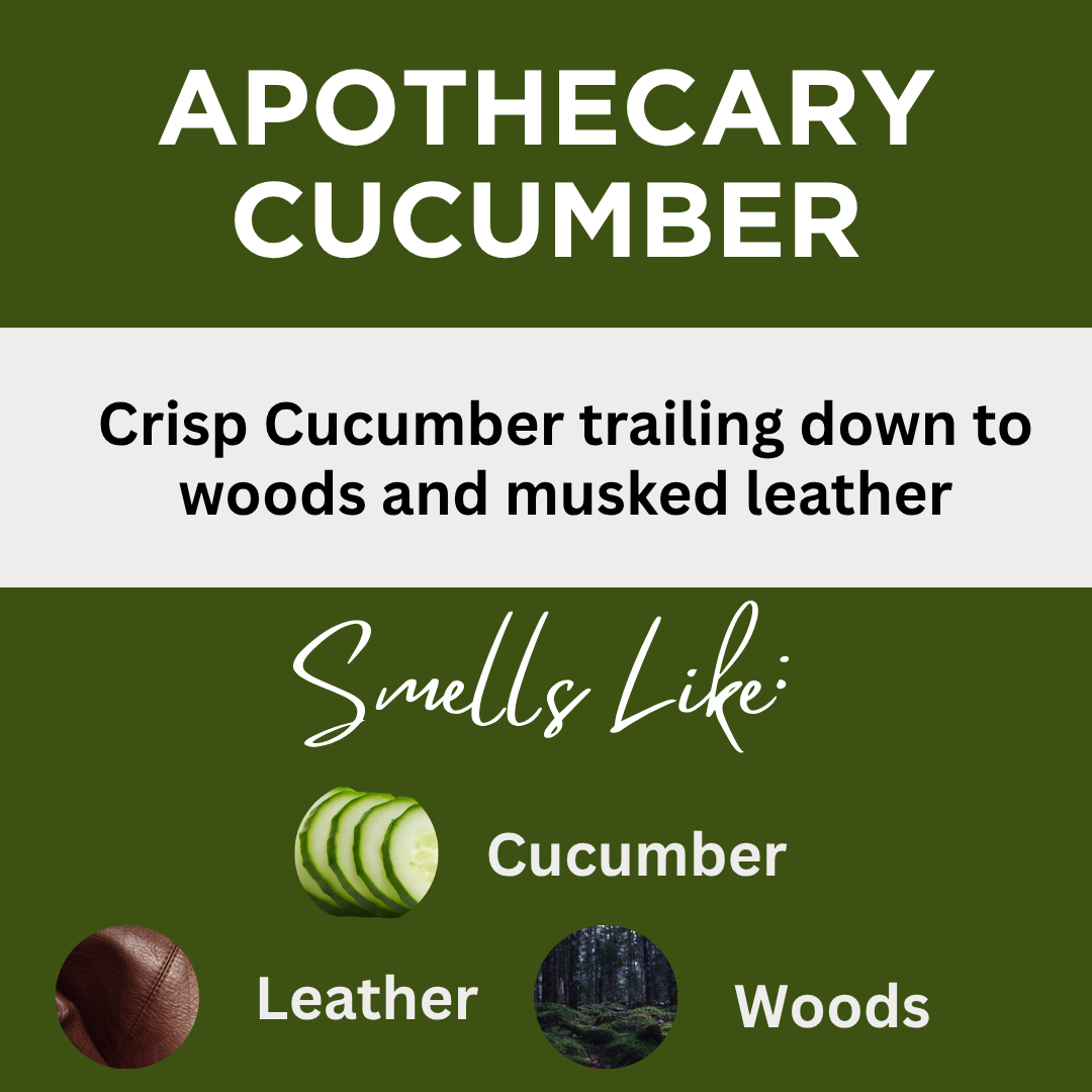 Apothecary Cucumber Scented Goat Milk Body Wash