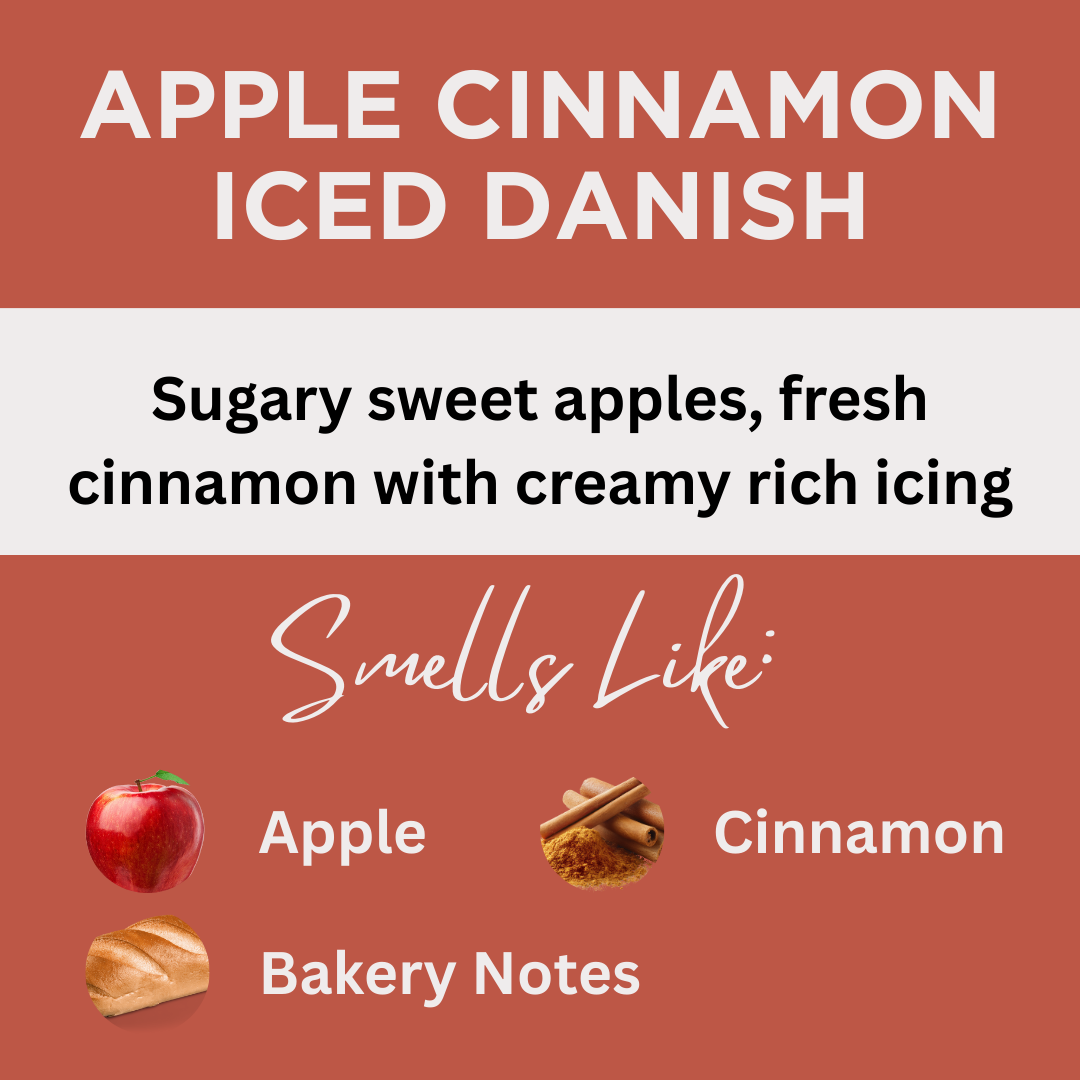 Apple Cinnamon Iced Danish Scented Hand Sanitizer Gel