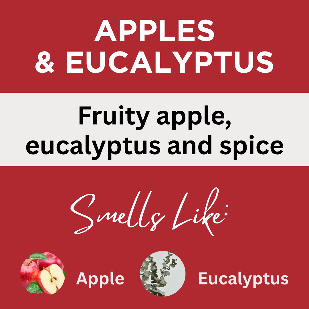 Apples & Eucalyptus Scented Reed Diffuser Oil Refill