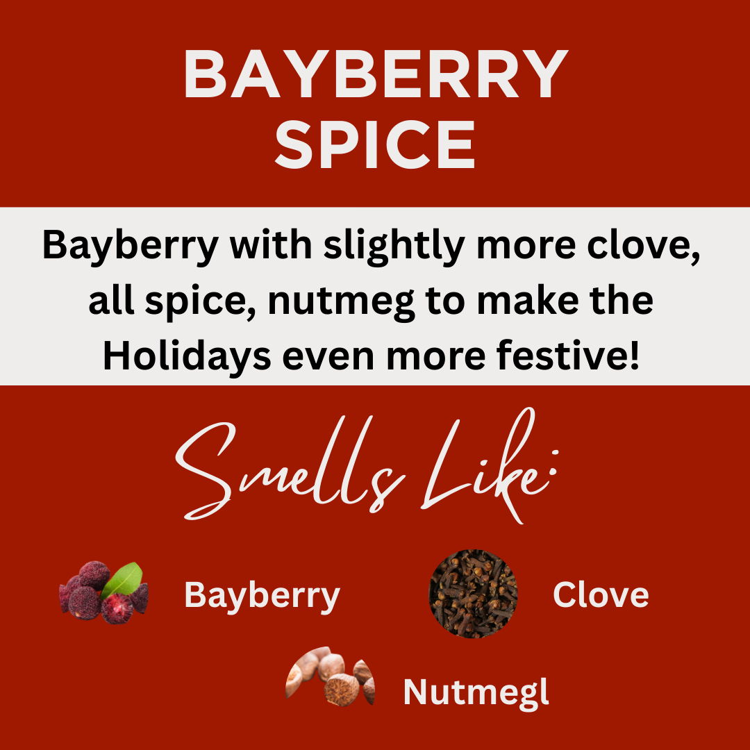 Bayberry Spice Scented Sea Salt Bath Soak