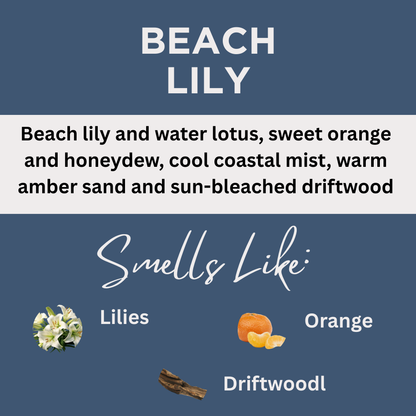 Beach Lily Scented Sea Salt Bath Soak