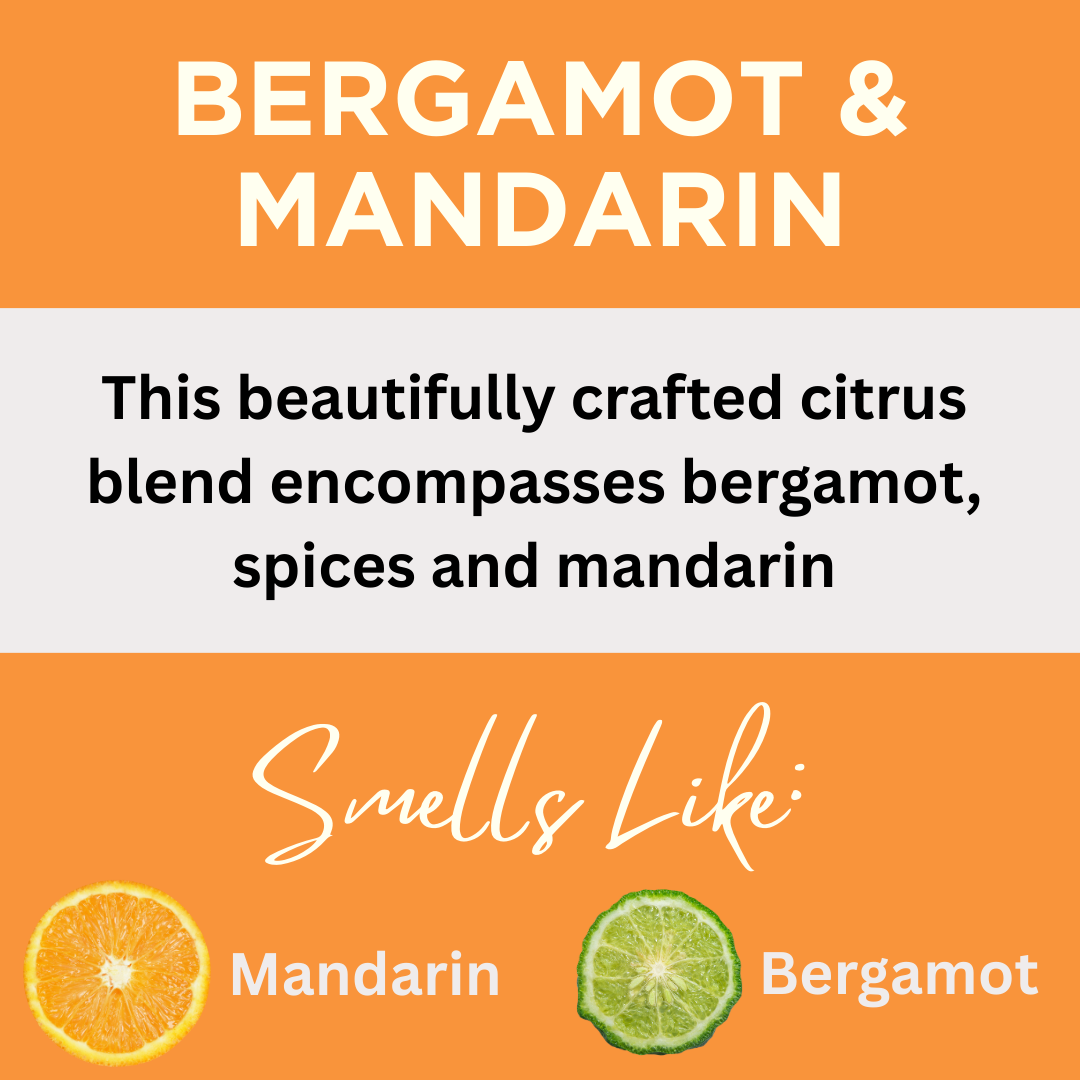 Bergamot & Mandarin Scented Hand Sanitizer Gel