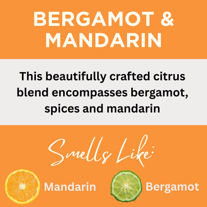 Bergamot & Mandarin Scented Hand Sanitizer Gel
