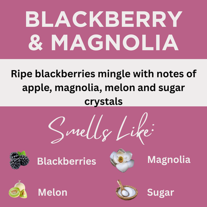 Blackberry & Magnolia Scented Hand Sanitizer Gel