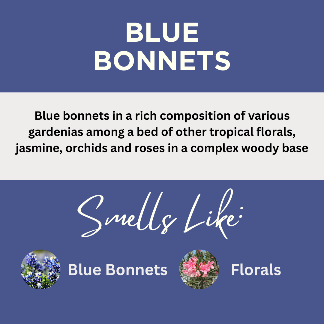 Blue Bonnets Scented Massage Oil