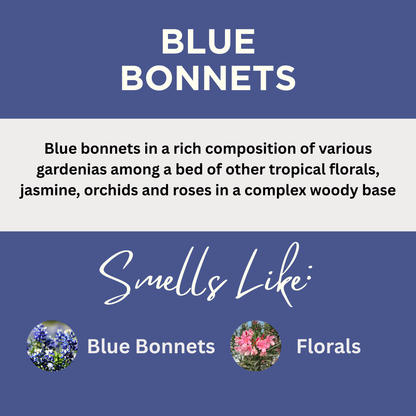 Blue Bonnets Scented Massage Oil