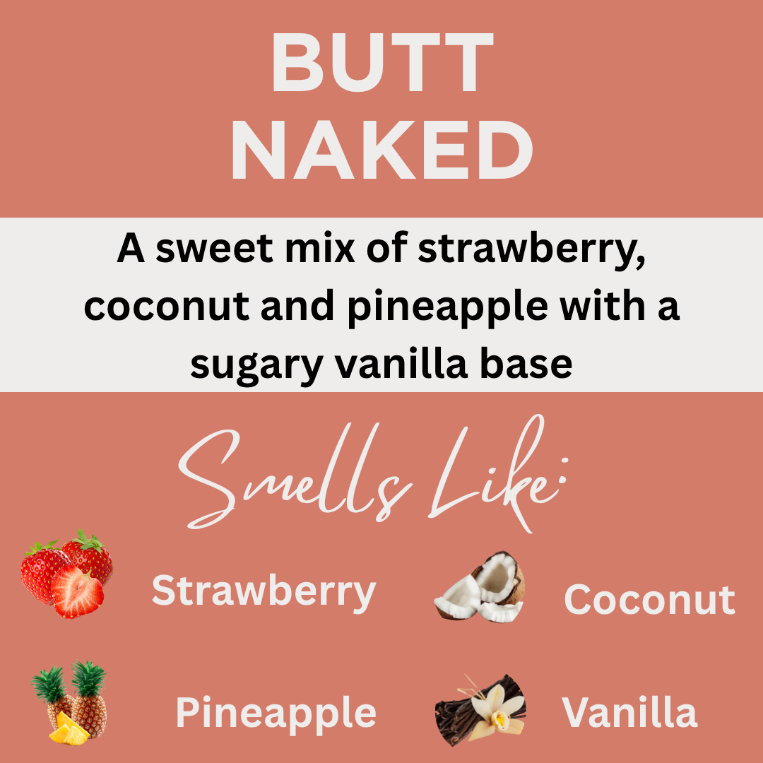 Butt Naked Scented Natural Body Wash