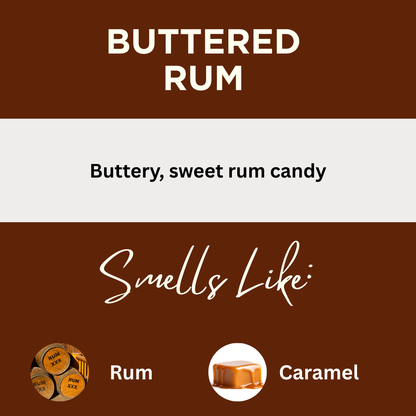 Buttered Rum Scented Hand Sanitizer Gel