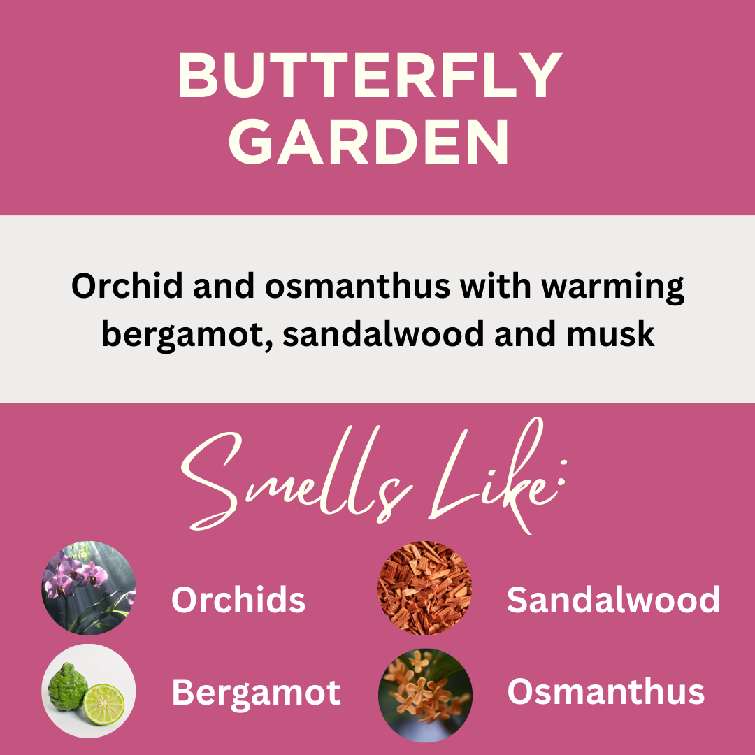 Butterfly Garden Scented Hand Sanitizer Gel