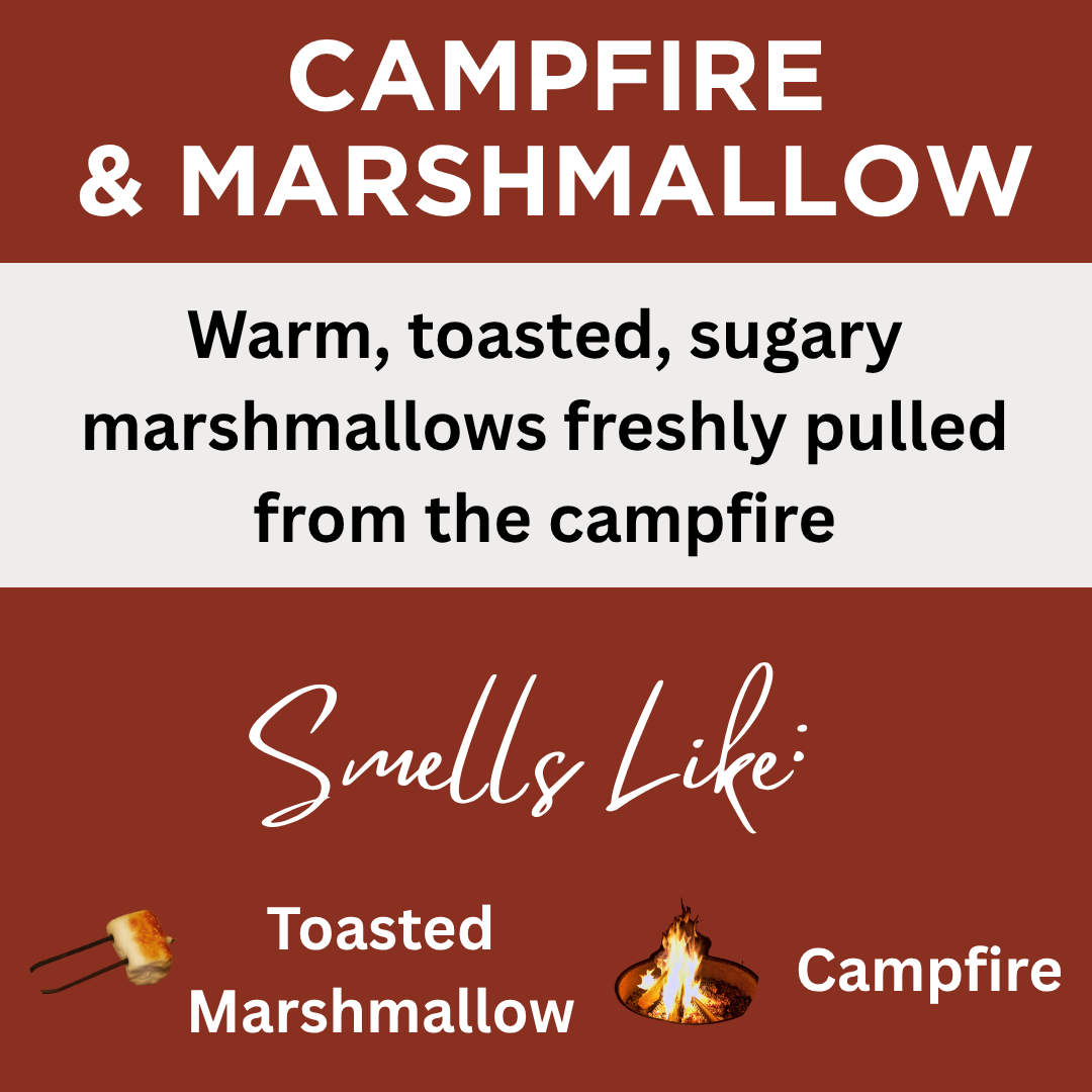 Campfire & Marshmallow Scented Reed Diffuser Oil Refill