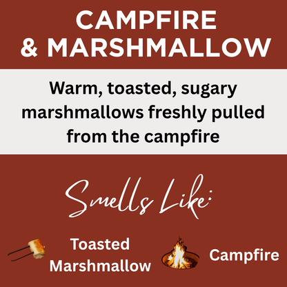 Campfire & Marshmallow Scented Reed Diffuser Oil Refill