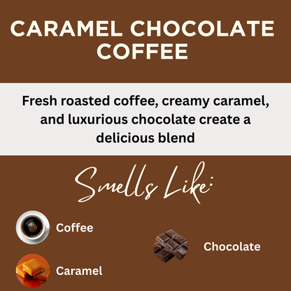 Caramel Chocolate Coffee Scented Hand Sanitizer Gel