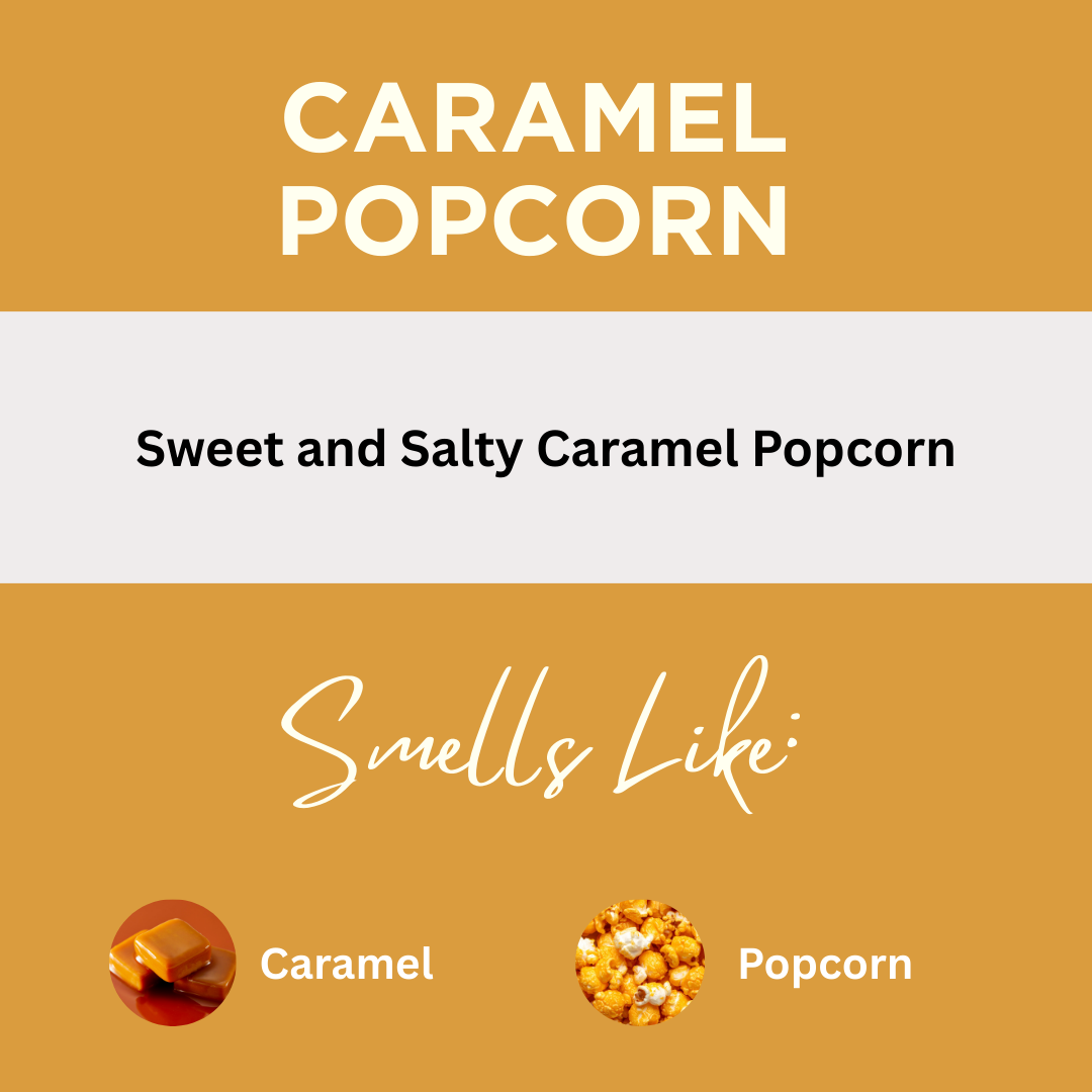 Caramel Popcorn Scented Hand Sanitizer Gel