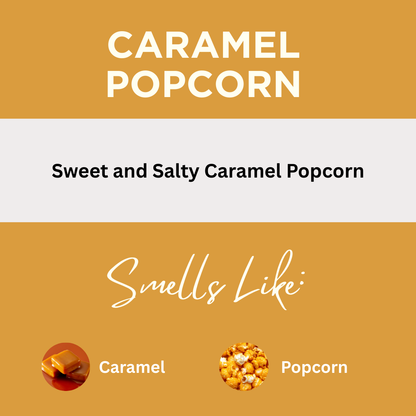 Caramel Popcorn Scented Hand Sanitizer Gel