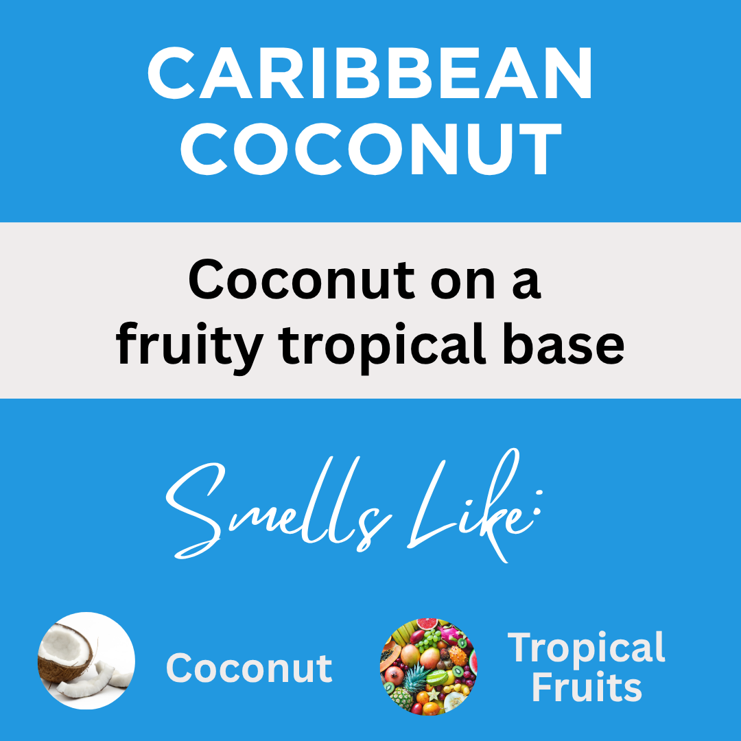 Caribbean Coconut Scented Vegan Massage Oil