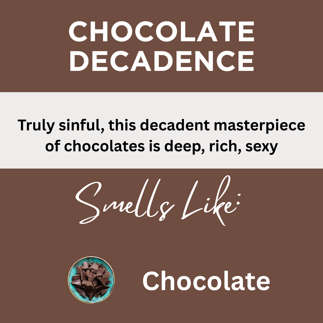 Chocolate Decadence Scented Hand Sanitizer Gel