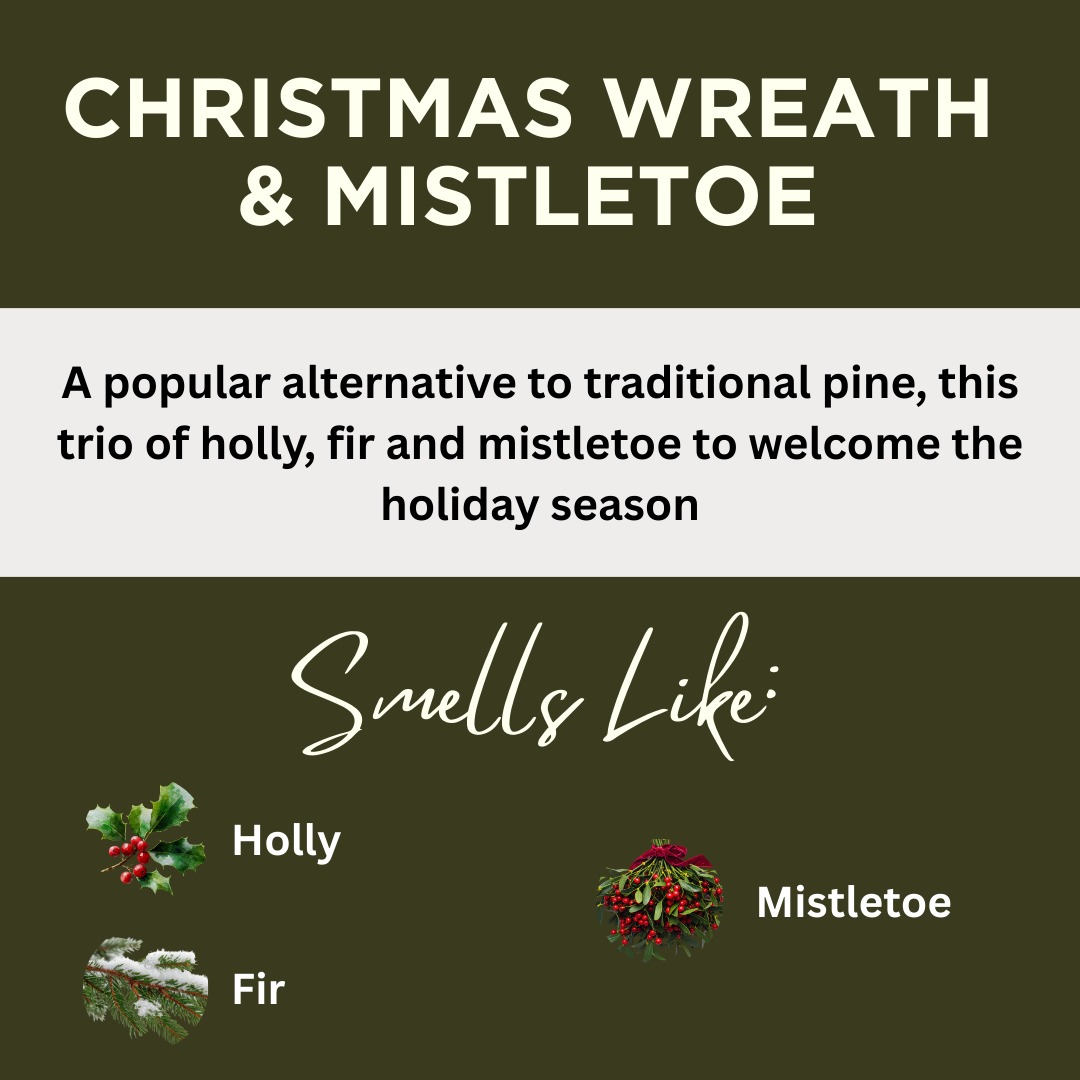 Christmas Wreath & Mistletoe Scented Goat Milk Bubble Bath