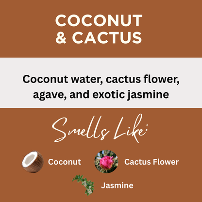 Coconut & Cactus Scented Goat Milk Hair Conditioner