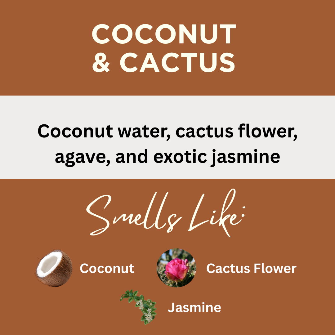 Coconut & Cactus Scented Hand crafted Perfume