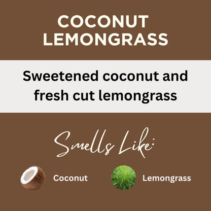 Coconut Lemongrass Scented Goat Milk Bubble Bath