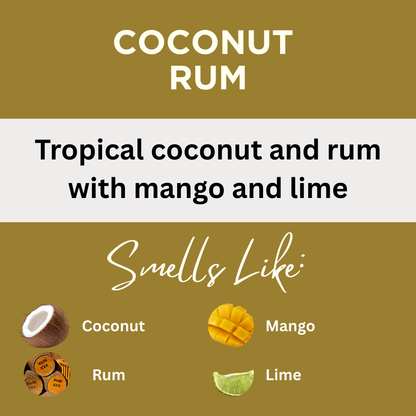 Coconut Rum Scented Argan Oil Hair Conditioner