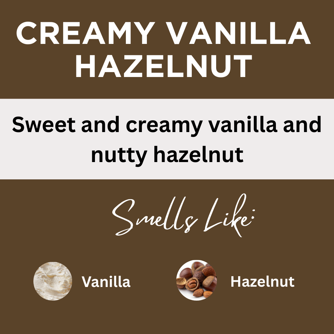 Creamy Vanilla Hazelnut Scented Hand crafted Perfume