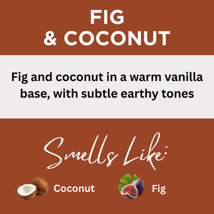Fig & Coconut Scented Argan Oil Hair Shampoo