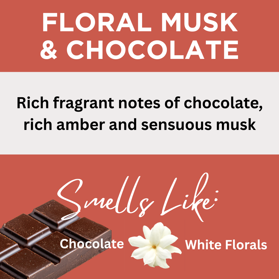 Floral Musk & Chocolate Scented Crafting Fragrance Oil For Soapmaking