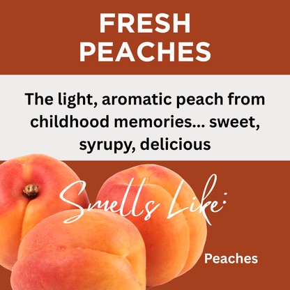 Fresh Peaches Scented Goat Milk Hair Conditioner