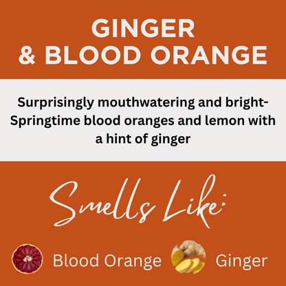 Ginger & Blood Orange Scented Reed Diffuser Oil Refill