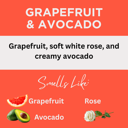 Grapefruit & Avocado Scented Body Wash