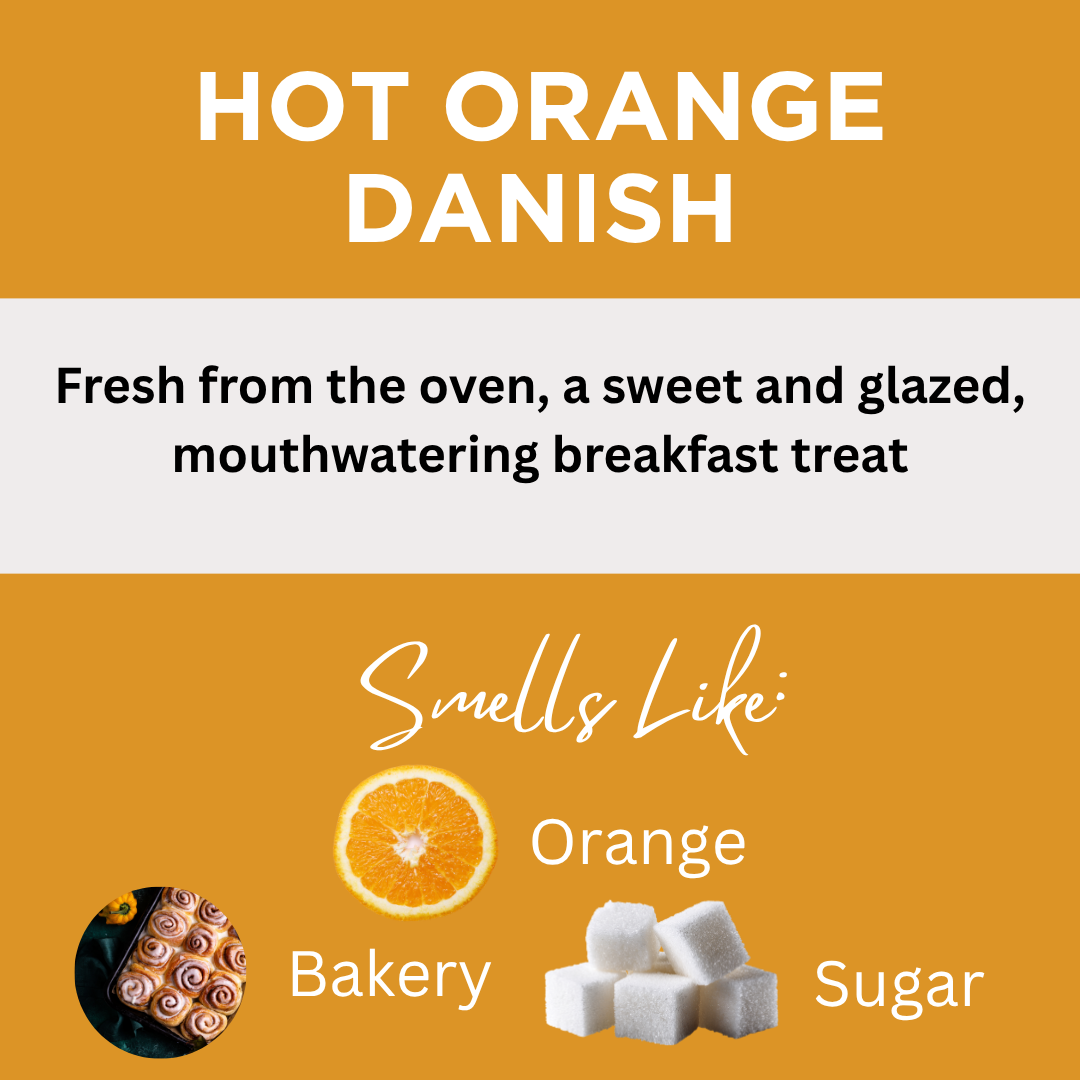 Hot Orange Danish Scented Potpourri
